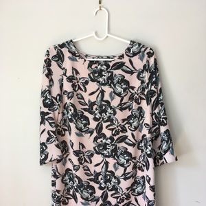 c & e pink floral dress
